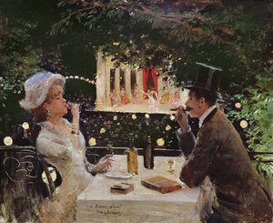 Diner bij Les Ambassadeurs, c.1882